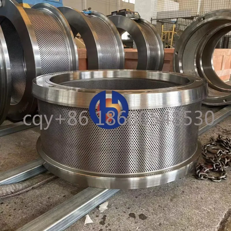 1Lo قابل للتخصيص سبائك الفولاذ المقاوم للصدأ حلقة الصلب يموت لآلة تغذية بيليه Ptn 650