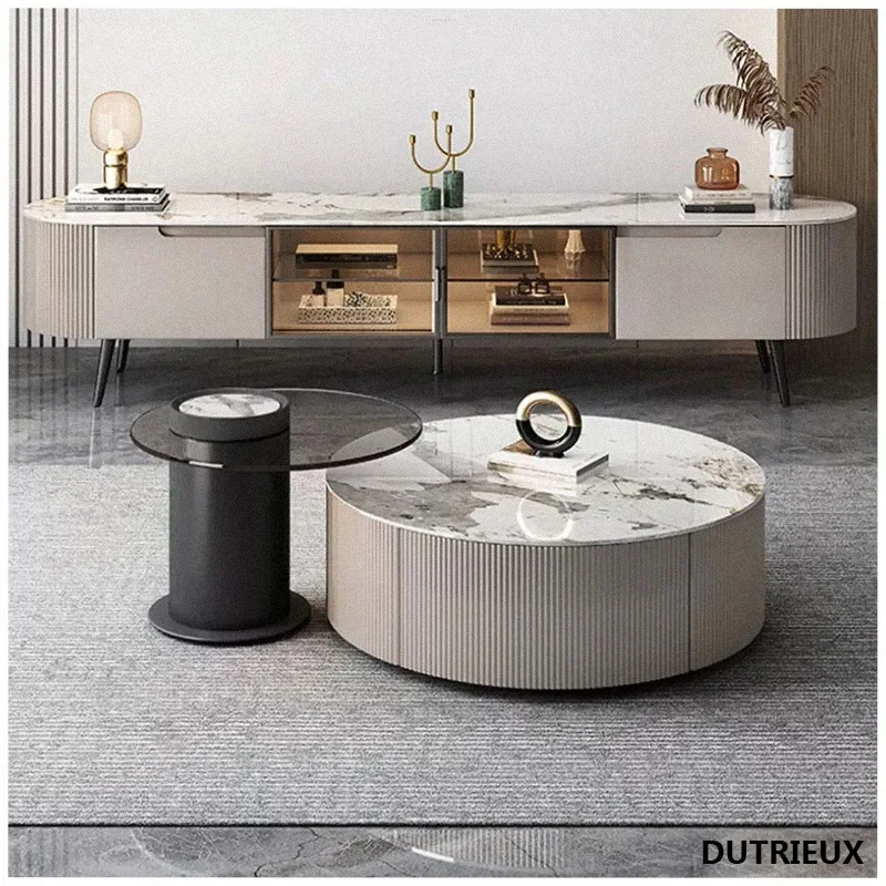 Modern Luxury Tv Stands Living Room Shelf Display Coffee Nordic Drawers Tv Table Aesthetic Storage Archivadores Trendy Furniture
