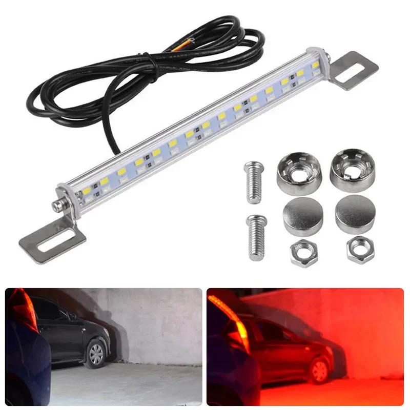 Universal Refit Car Led Reversing Light Super Bright and Durable Aluminum Alloy Heat Dissipation Material Base Dual Color Lamp