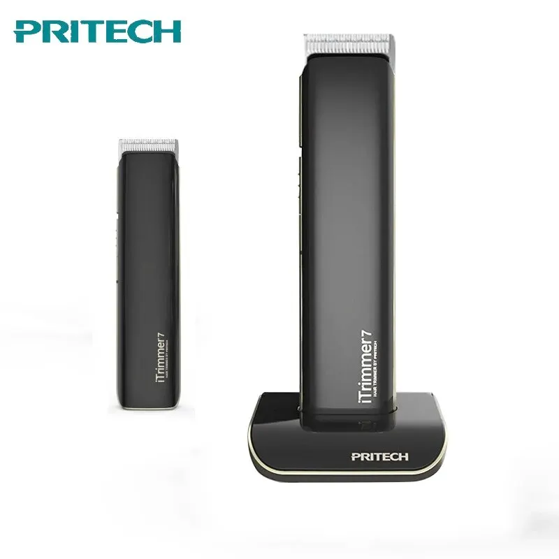 PRITECH Body Hair Trimmer for Men Cordless Hair Clippers Hair Trimmers with Standing Recharge Ceramic Blade Beard Razor Tools