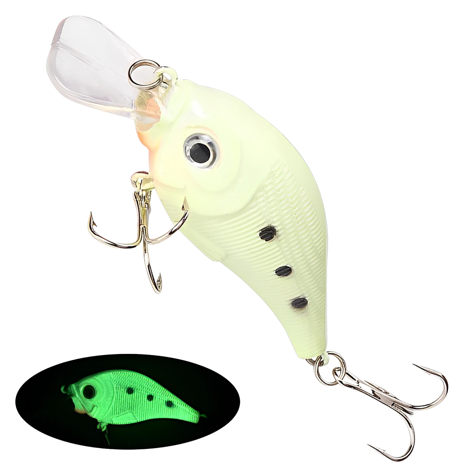 

1PC Luminous Night Fishing Lure Crankbait Minnow Pencil Popper VIB Artificial Wobbler Hard Bait Tackle Fish Lure Entertainment