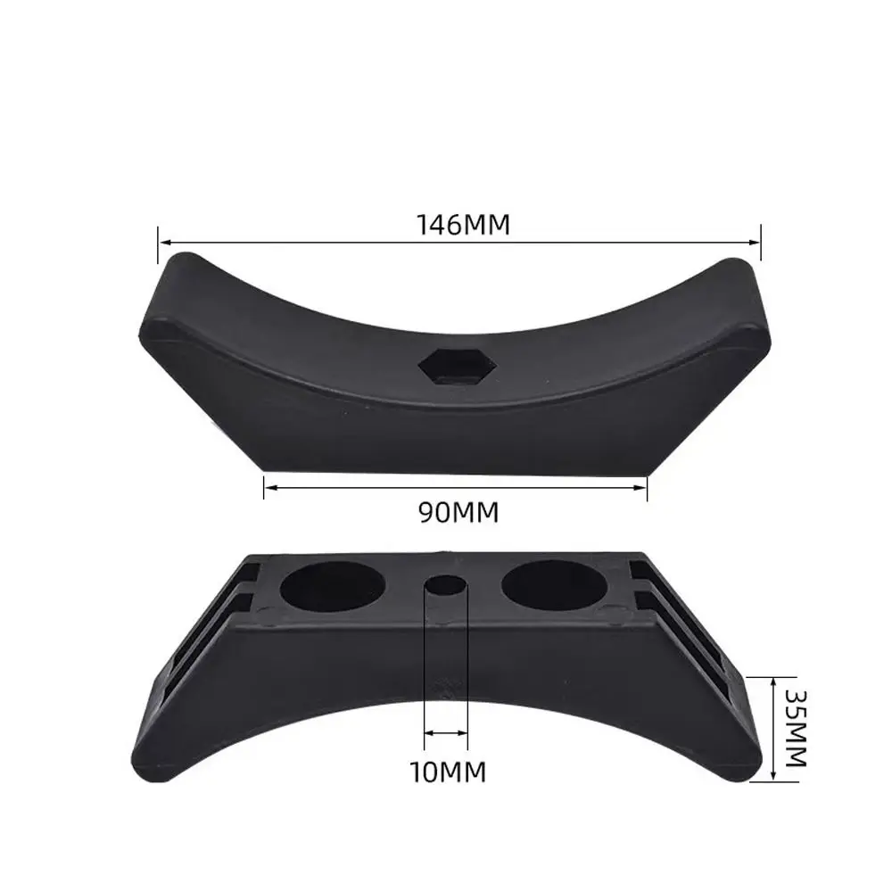 

Hollowed Dumbbell Saddles Replacement Display Dumbbell Cradles Bracket Sturdy Easy Installation Weight Rack Fitness Enthusiasts