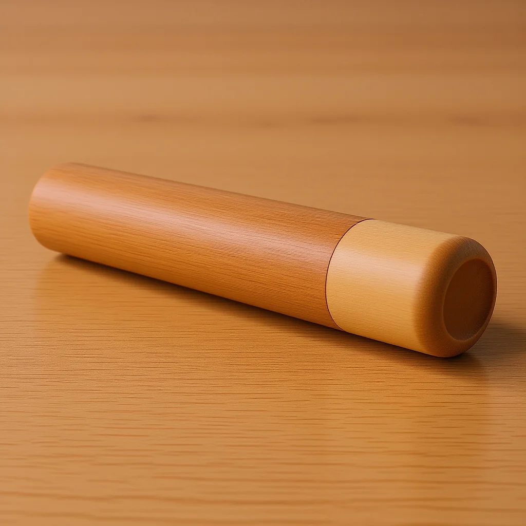 

Bamboo Humidifier Tube Portable Airtight Single Cigar Case Travel Humidor Box Cigar Holder Storage Solution