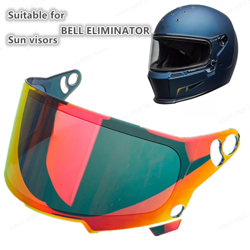 

Motorcycle Full-face Visor Suitable for Bell Eliminator Retro Helmet Lenses