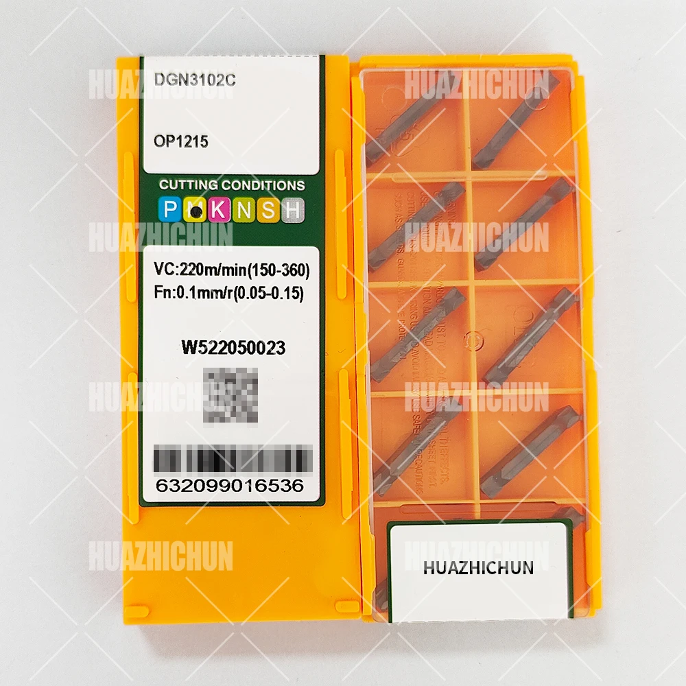 

HUAZHICHUN DGN 3102C-0P1215 General Turning Inserts