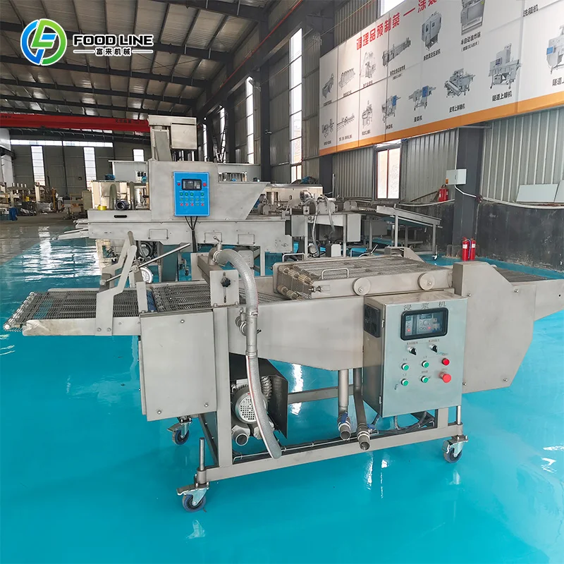 Máquina para Rebozar con Harina, Máquina para Rebozar con Pan Rallado, Máquina para Rebozar con Tempura
