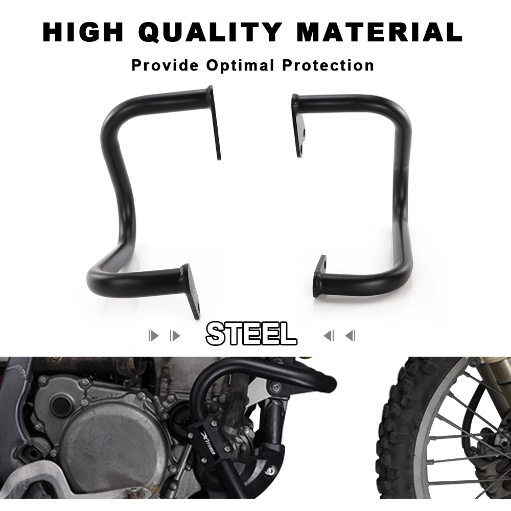 Engine Guard Motorcycle For Suzuki DRZ400 DRZ400E DRZ400S DRZ400SM 2005 - 2024 Highway Crash Bar Frame Protector Guard Block