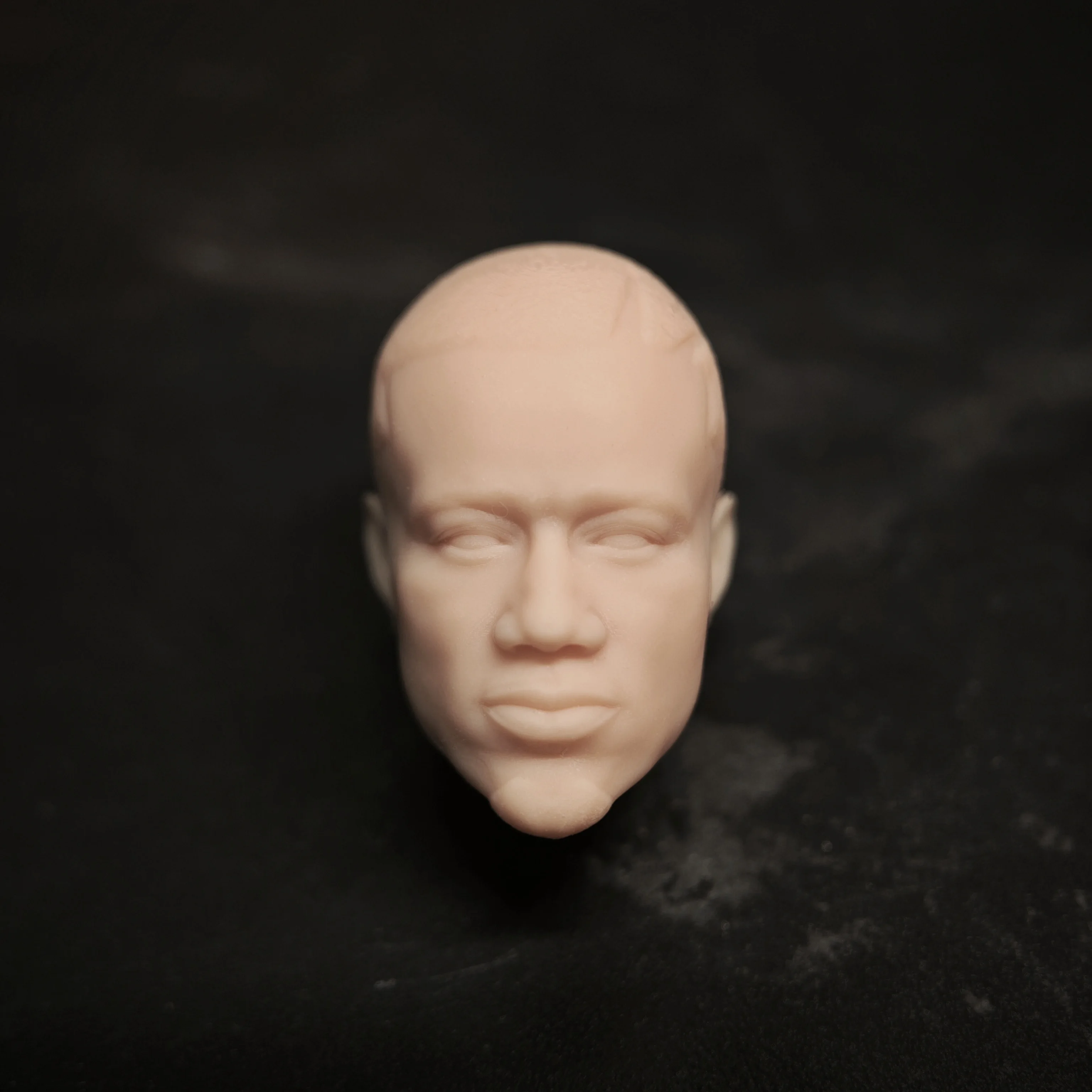 HL1665 DIY Customized 1/18 1/12 1/10 Scale Unpainted Head Sculpt for 3.75