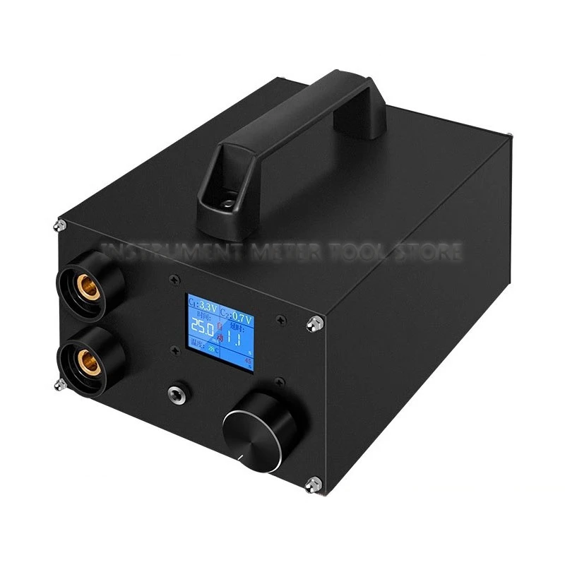 250 Gears Spots Welding Machine Double Capacitors Energy Storage Dual-pulse Welding 0.3mm Nickel Sheet 18650 Battery Spot Welder
