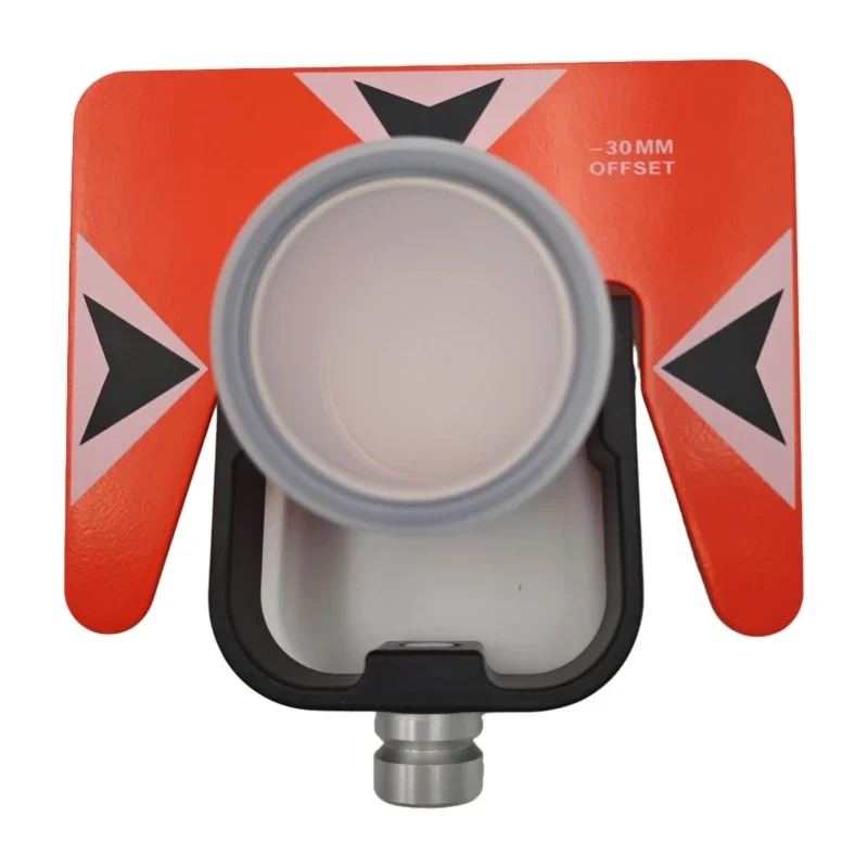 High Quality Red Single Prism For Nikon South Trimble For Top-con For Sokk-ia Total Station Prisms Surveying AK18 With Soft Bag