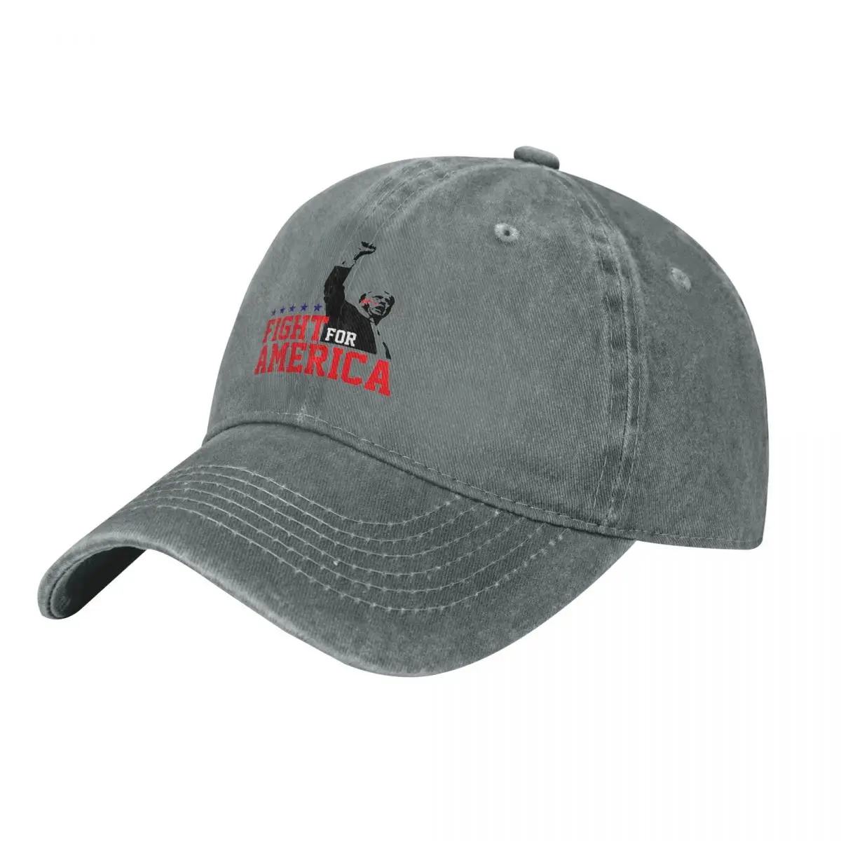 Trump Fight Shooting gorras de béisbol Unisex, estilo desgastado, lavado, Snapback, sombrero de lucha, ataque de matanza, gorras al aire libre