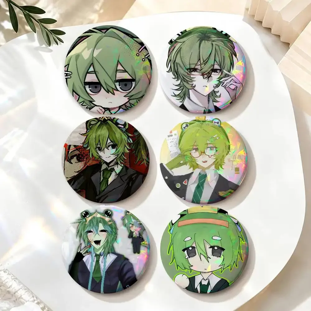 Froggydude Froggy Artist Alley   Anime Brooch Cute Cosplay Badge DIY Clothing Bag Hat Decor Accessories Jewelry Pins Xmas Gifts