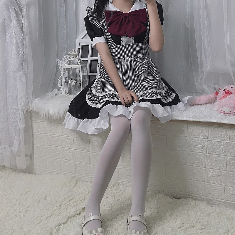 Robe de femme de chambre douce et fraîche Anime japonais, Cosplay Performance, GelLolita, Café