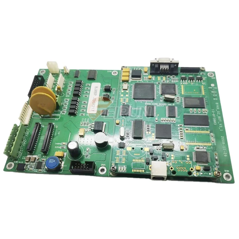Piezas de maquinaria de impresión de placa base de impresora solvente GZT3204AU de segunda mano