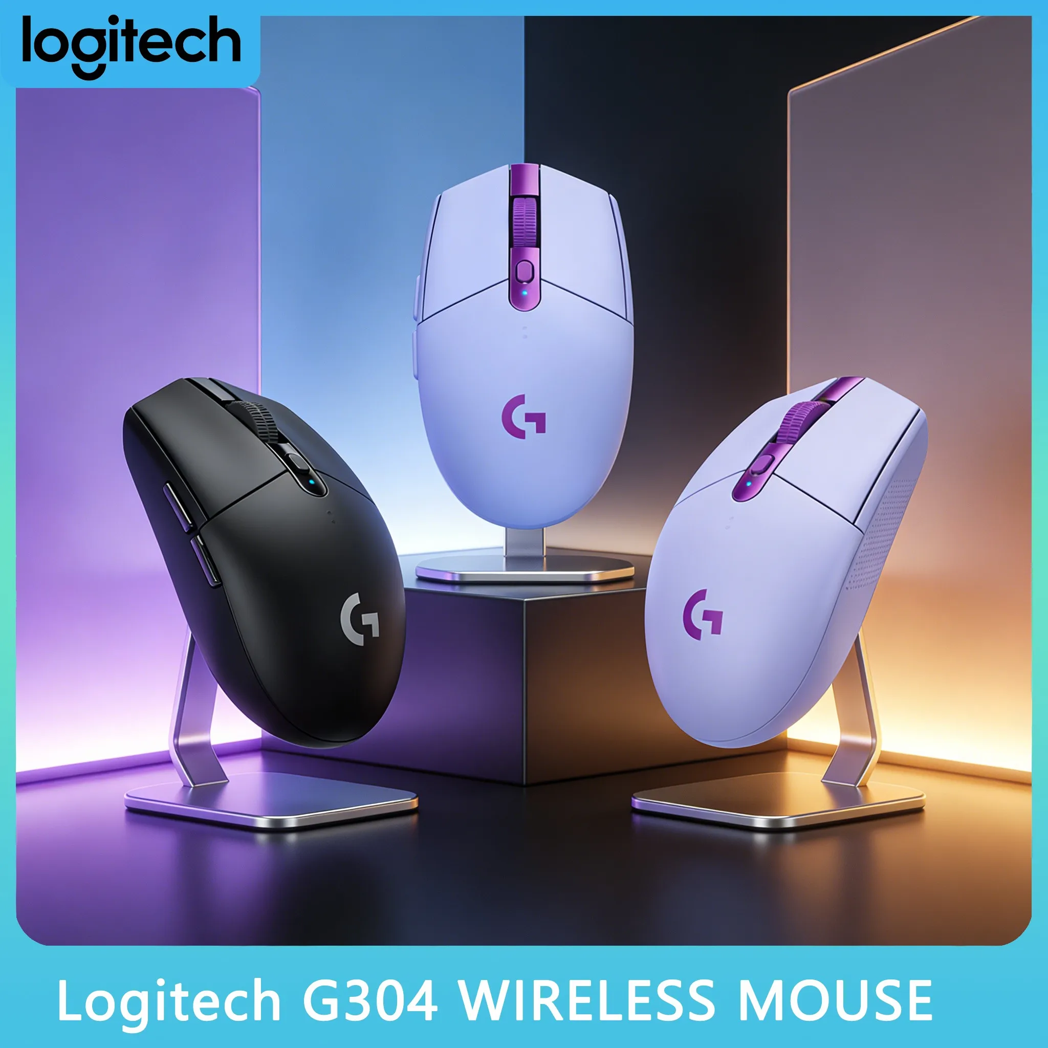 

Беспроводная игровая мышь G304/G305 со встроенной памятью для профилей