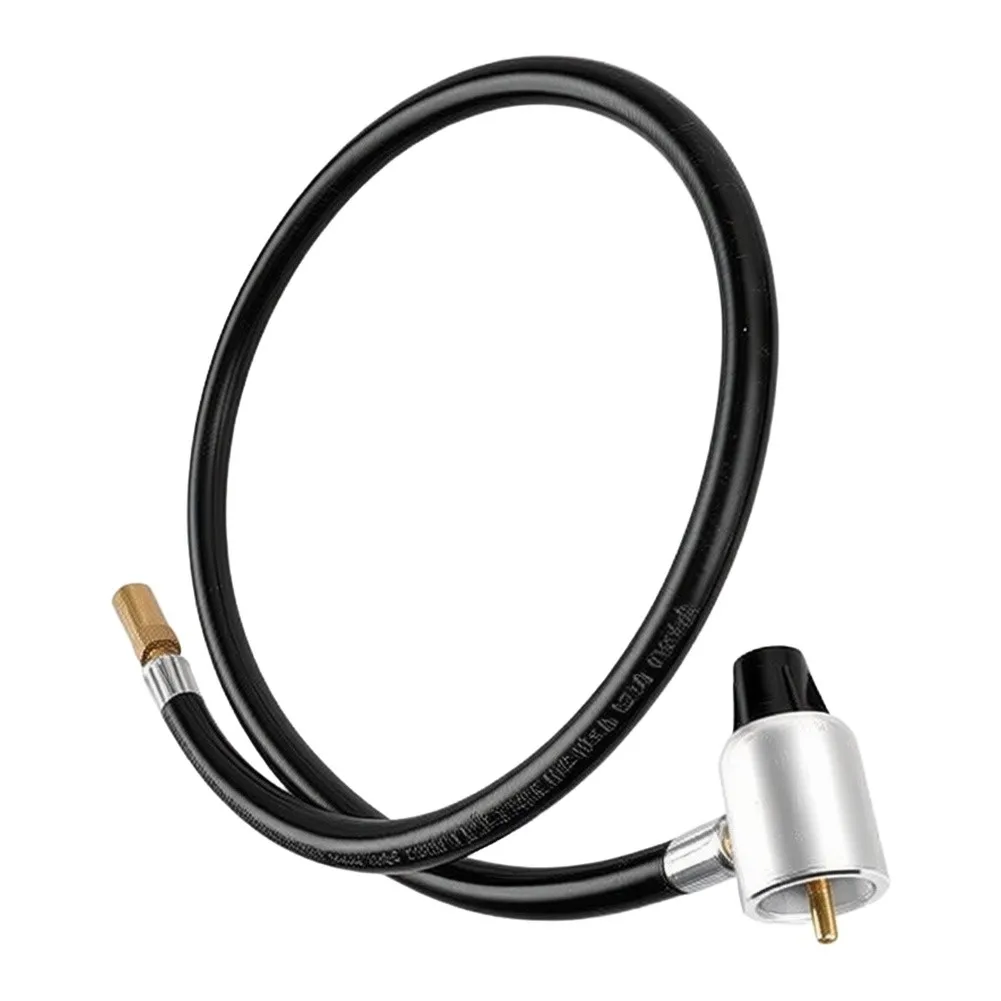3ft Propane Extension Hose Adapter For Coleman Stoves, 916-18 UNF To 1-20 UNF, Brass Fittings With Reinforced Rubber Hose For Cl
