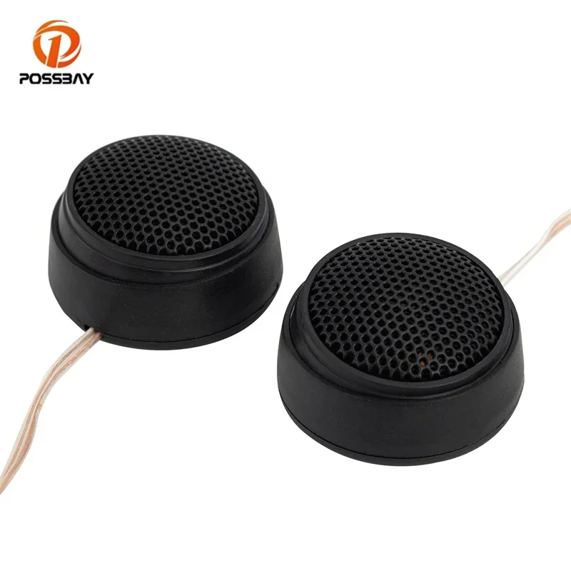 2 Stuks Auto Dome Tweeter Hoge Frequentie Zwarte Auto Luidspreker Universele Luidspreker Luidspreker 12V Super Power Audio Geluidsonderdelen
