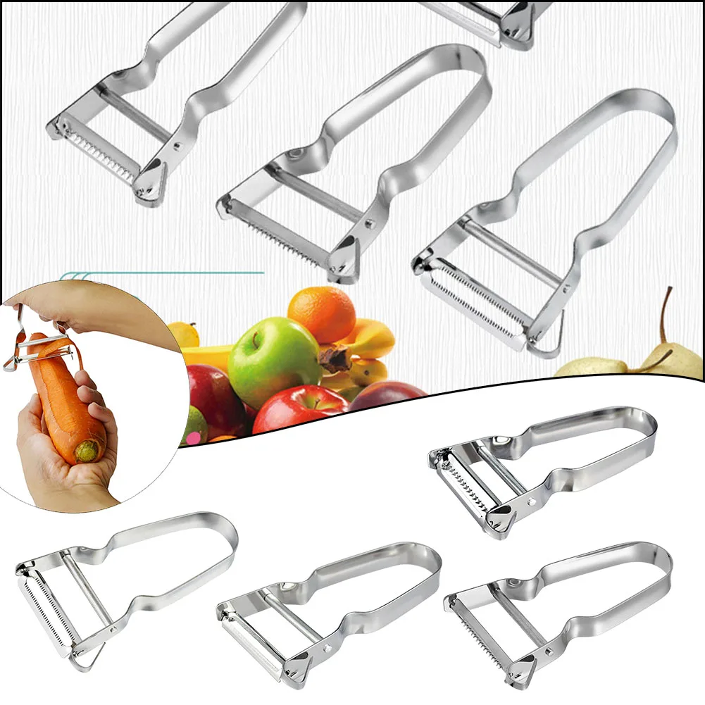 Stainless Steel Peeling Fruit Peeler Creative Household Fruit U-shaped Planer Home Kitchen Supplies Kitchenware Accessories