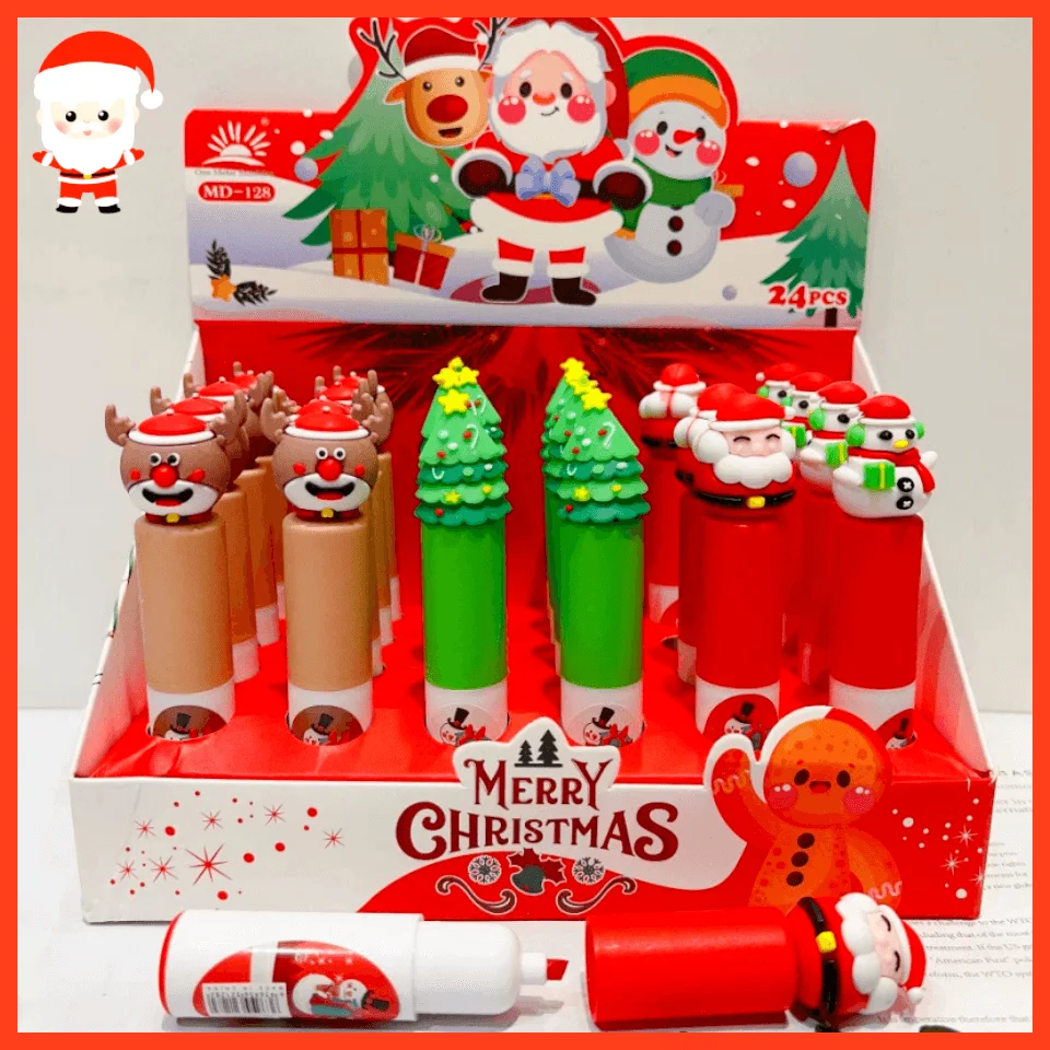 New Highlighter 24pcs Christmas Color Marker Pen Set Creative Painting Graffiti  Multi Color Hand Ledger Pen Christmas Gifts