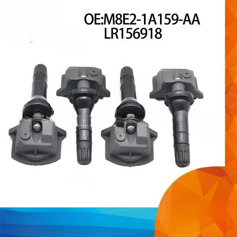 Set Of 4 TYRE SENSOR M8E2-1A159-AA For 2021 Land Rover Defender TPMS Tire Pressure Monitor System Sensors M8E21A159AA LR156918
