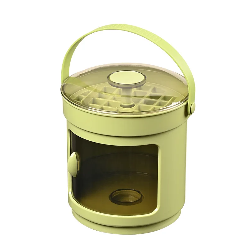 

Ice Making Bucket, Ice Mold, Ice Making Box, Rotating Press Ice Tray, Ice Storage Bucket with Lid, Ice Making Bucket