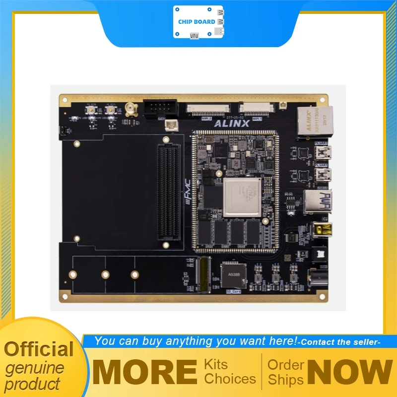 ALINX AXU3EG-F V1.0 Zynq ZU3EG FPGA Module, 4GB DDR4, 8GB eMMC, FMC M.2 USB 3.0 4K DP GbE