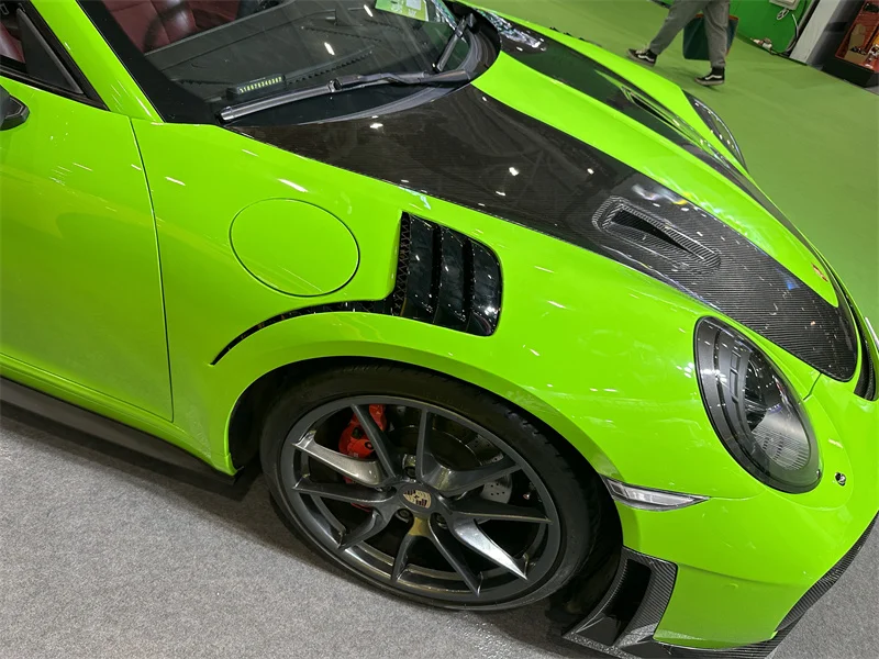 

PP Injection Molding Material GT2RS Style Front Fender Ventilation Front Fender Suitable for Porsche Carrera 911 991
