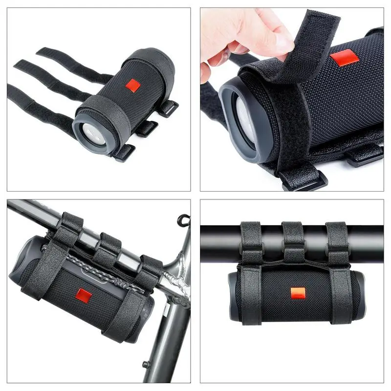 Motorcycle Speaker Mount Universal Bike Strap Holder For Cycling Accessories Heavy-Duty Portable Bike Straps For Rack Universal