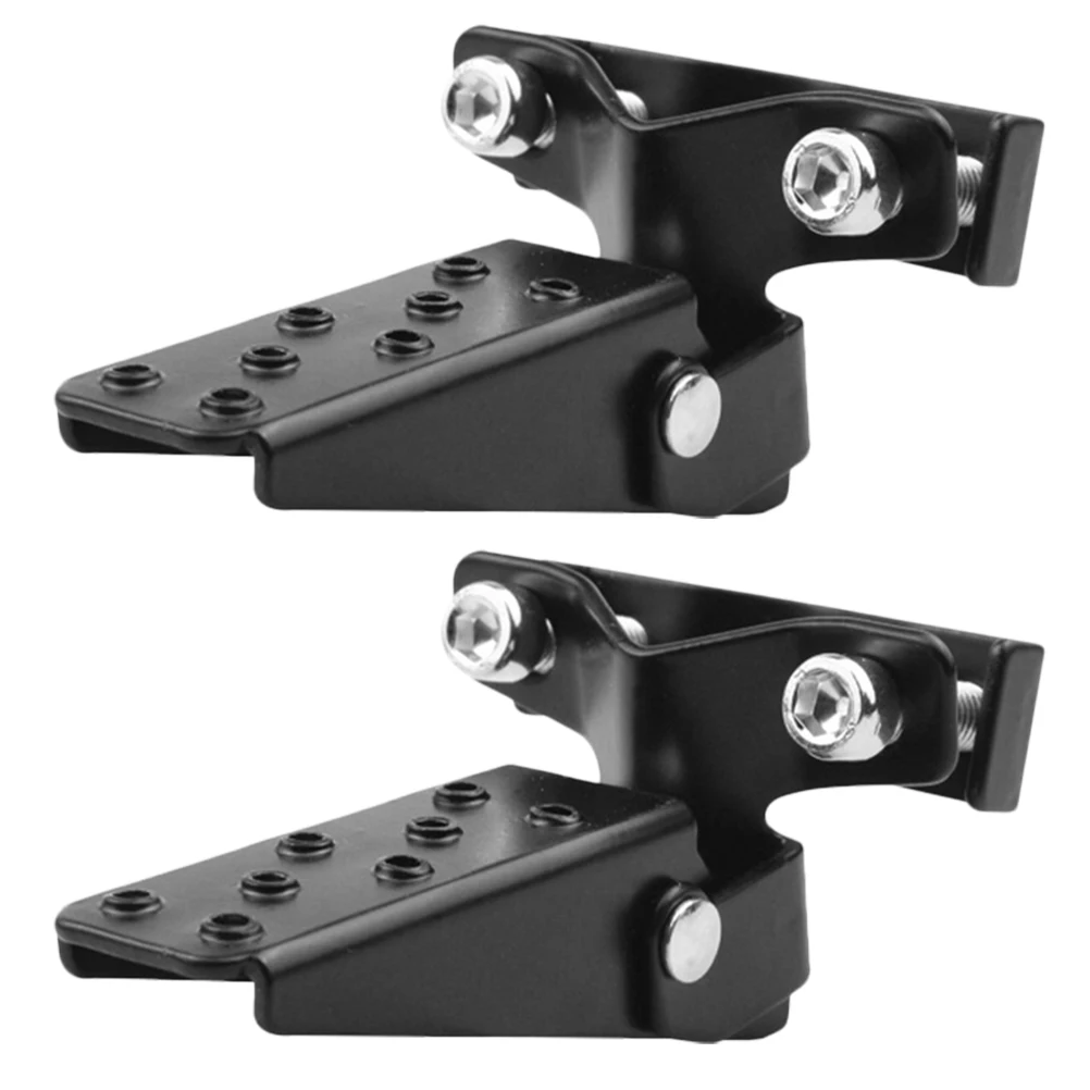 

1 Pair Foldable Bike Rear Footrest Pedals Non Slip Black Bicycle Accessories Suitable for Mountain Track BMX Motorcycle Parts