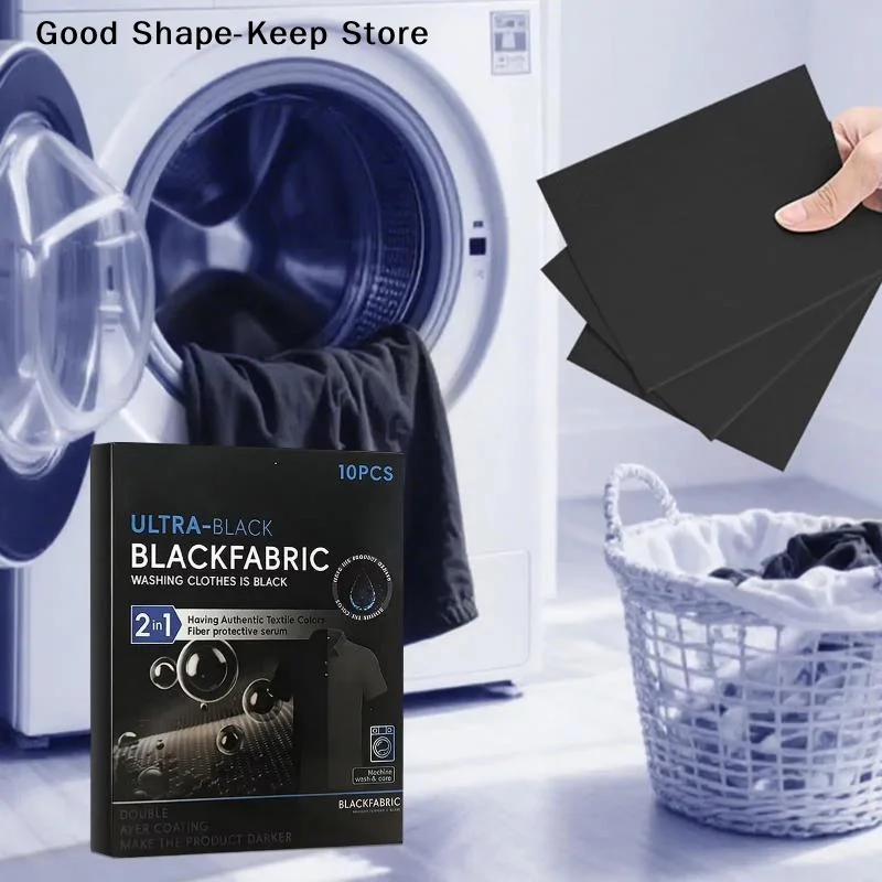 daily10Pcs Fabric Dye Restore Tablets Long Lasting Fade Proof for Old Jeans Coats Household Textile Garment Color Revival