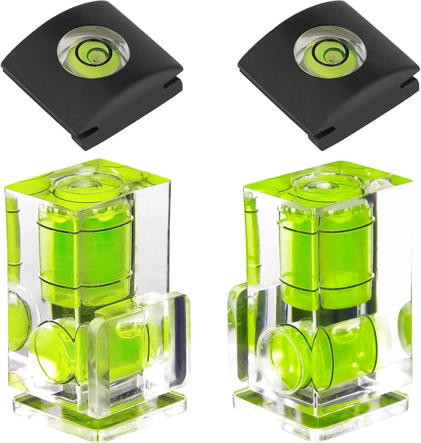 

Набор из 4 уровней-поплавков для горячего башмака камеры (2-осевые и 1-осевые) для DSLR-фотографии