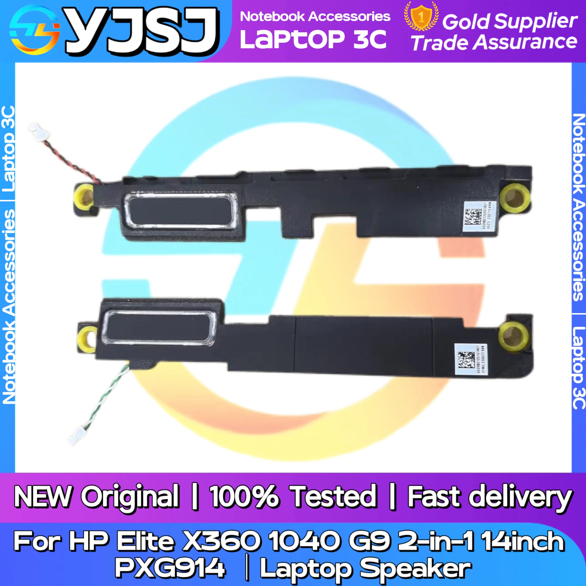 New Original Laptop Notebook Audio Speaker For HP Elite X360 1040 G9 2-in-1 14inch  PXG914  built-in speaker horn audio
