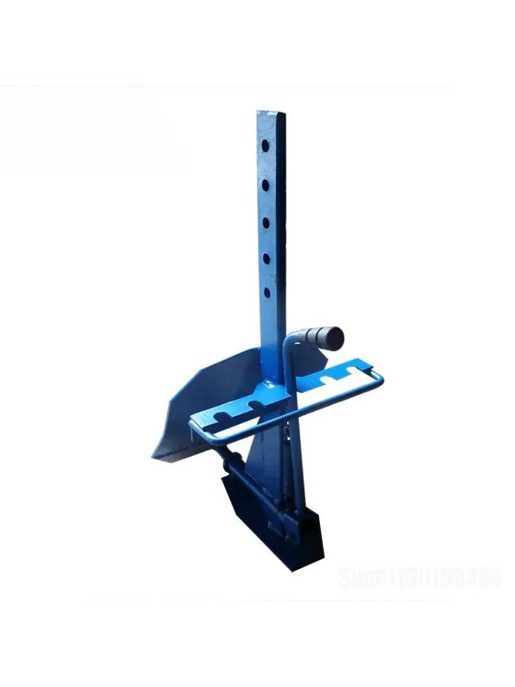 

q Micro-tiller light-duty ridge-turning plowhead Rotary cultivator small single-plow plough sowing soil farming trench opener