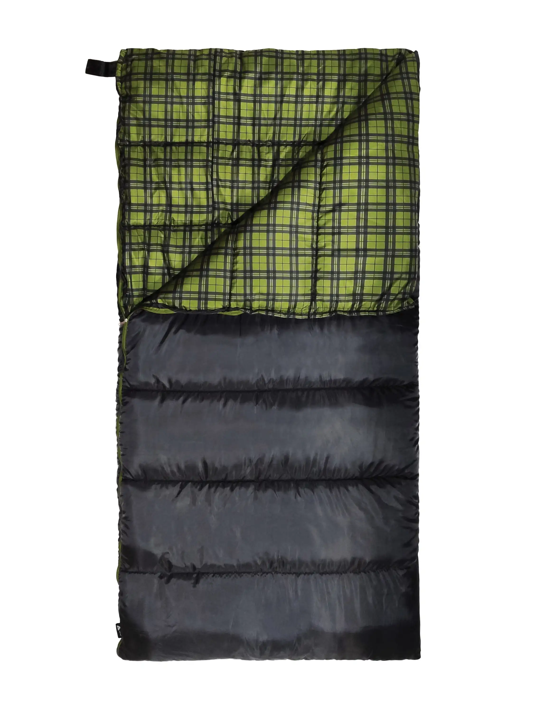 

Ozark Trail Oversized 30-Degree Cool Weather Rectangular Sleeping Bag, Gray, 40"x80"