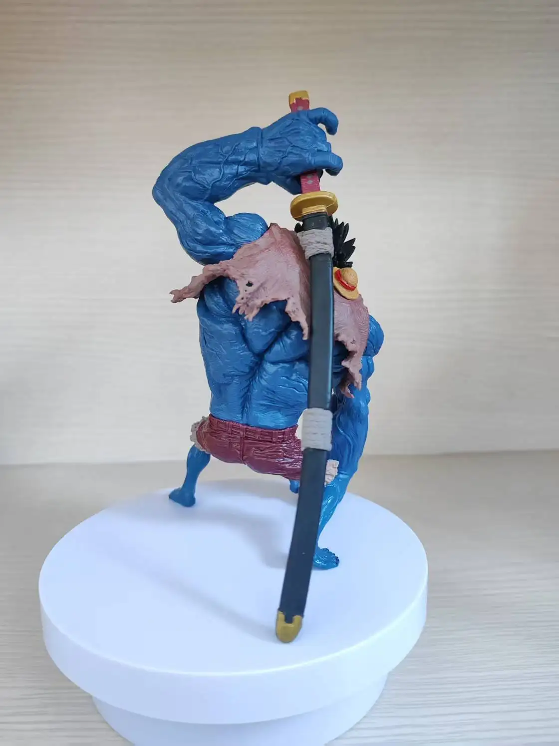 18cm Anime One Piece Anime Nightmare Luffy Figurine Statue Modelle Sammlerstück Ornament Puppe Spielzeug Weihnachtsgeschenke – Detail 4