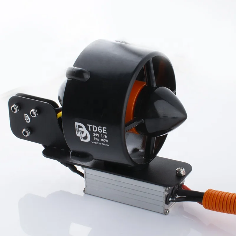 DD TD6E Reversible Waterproof Electric Bow Thruster Kit 24v ROV Underwater Thruster for Sup Surfboard