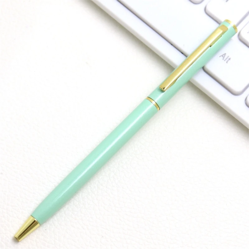 ADWE 6 ชิ้น Office Pen Smooth เขียนผู้เข้าพักเข้าสู่ระบบปากกา