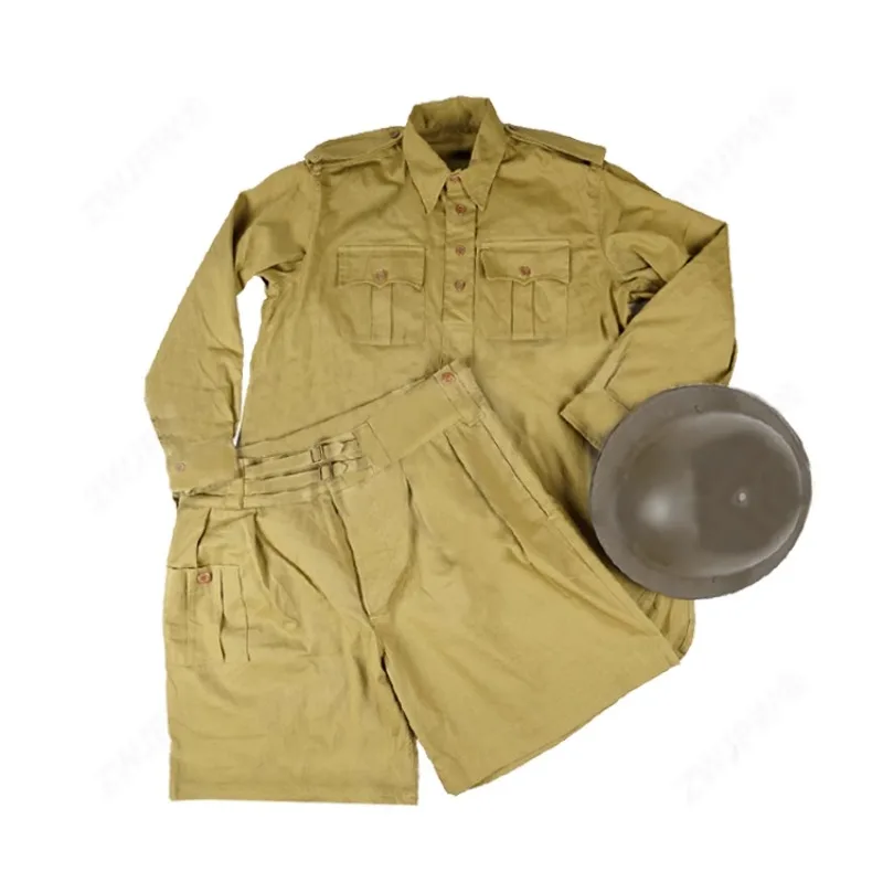 

British P37 summer clothing and clothing, excluding helmets (replica film and television props)