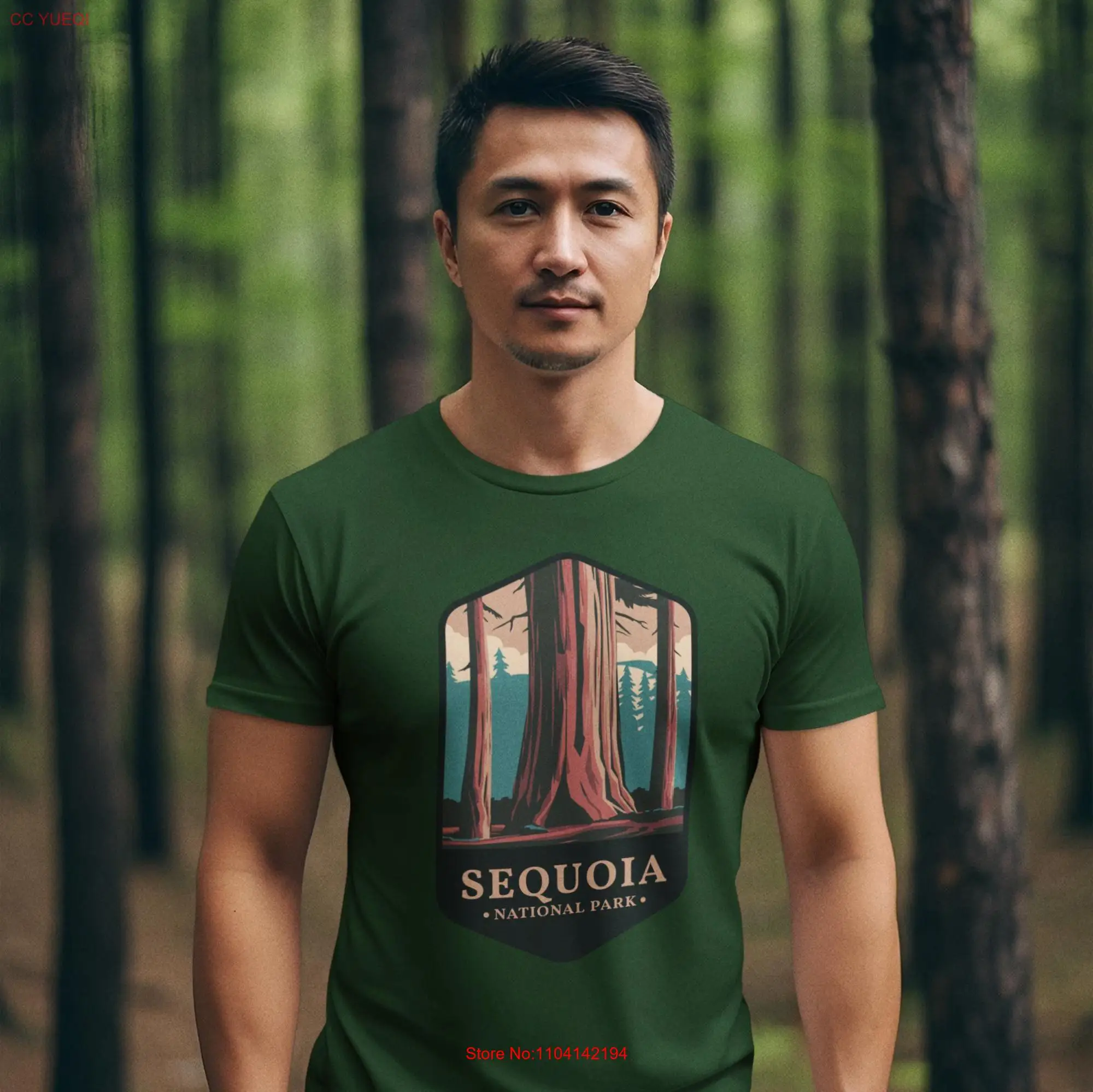 Sequoia National Park T Shirt Parks  long or short sleeves