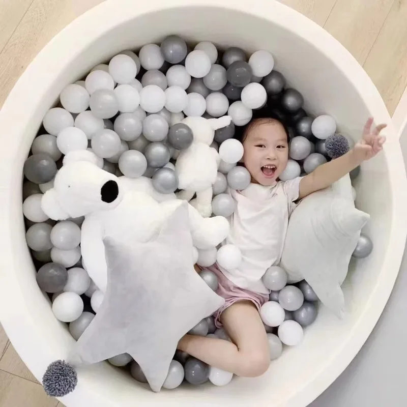 High Quality Macaron Soft Ball Pit Set Indoor Outdoor Baby Soft Ball Climber and Block Commercial Sales