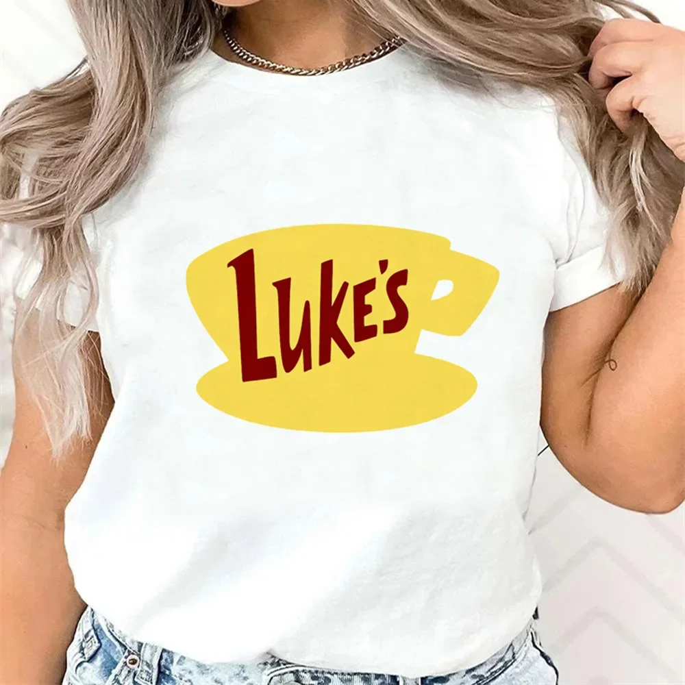 Gilmore Tshirt Women Summer Y2K Designer Top Female Japanese Funny  Clothes Short Sleeves T Shirt Harajuku Graphic Casual Tee
