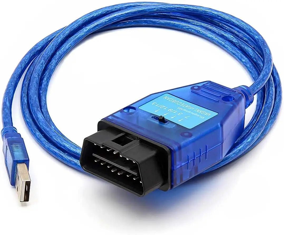 VAG 409 KKL USB + Fiat Ecu Scan tool Switch For Volkswagen and Fiat Car Diagnostic Tool Obd2 Scanner