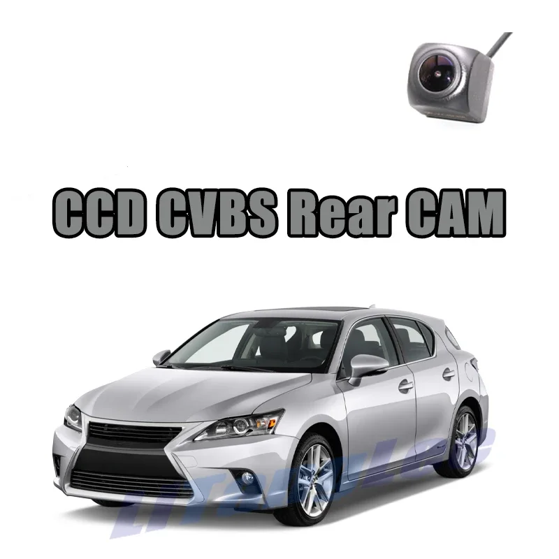 

Reverse Night Vision WaterProof Parking Backup CAM Car Rear View Camera For Lexus CT200h 2014 CCD CVBS 720P AHD 1080P