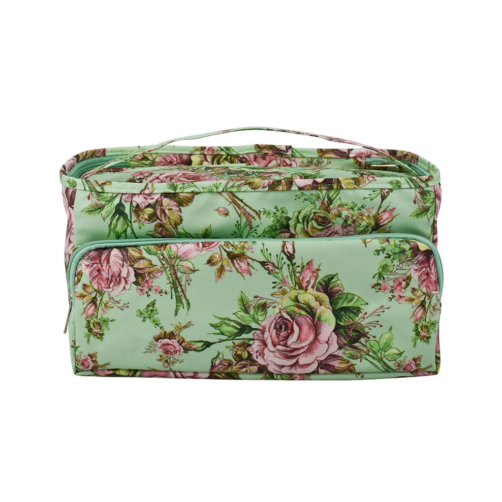 

Empty Knitting Tote Yarn Storage Case Carrying Knitting Needles Crochet Hooks Sewing Accessories Organizer Bag