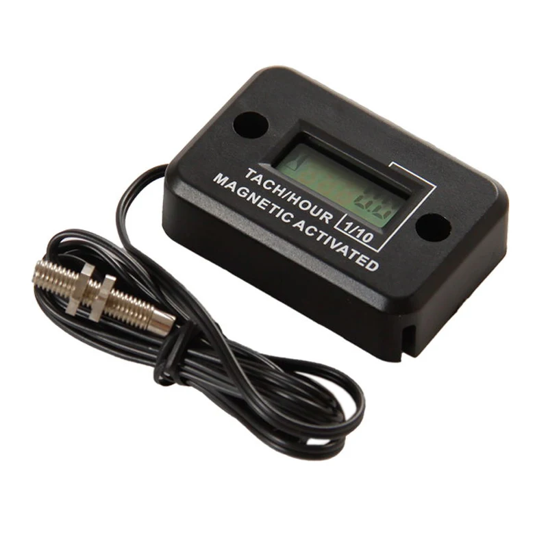 

Digital Diesel Engine Hour Meter Tachometer for Mining Machinery Concrete Mixer Generator Excavator Roller Mast Crane Mast