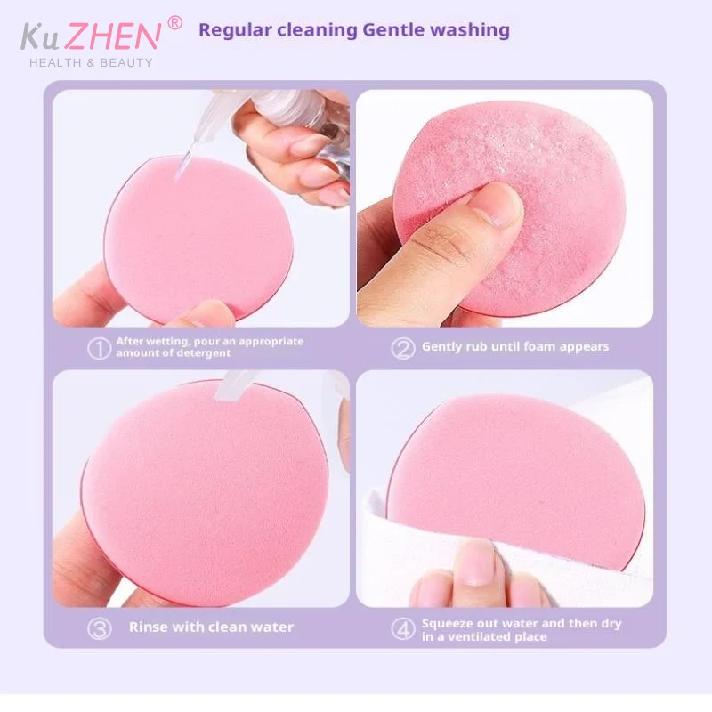 Colorful Teardrop Shape Makeup Foundation Sponge For Foundation Powder Puffs Not Eat Powder Makeup Puff Makeup Tools Accessories