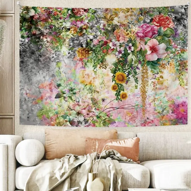 VIKAMA Lolita Girl Blowing Bubbles Tapestry Wall Hanging, 6 Designs, Wall Decor for Bedroom Living Room Dorm