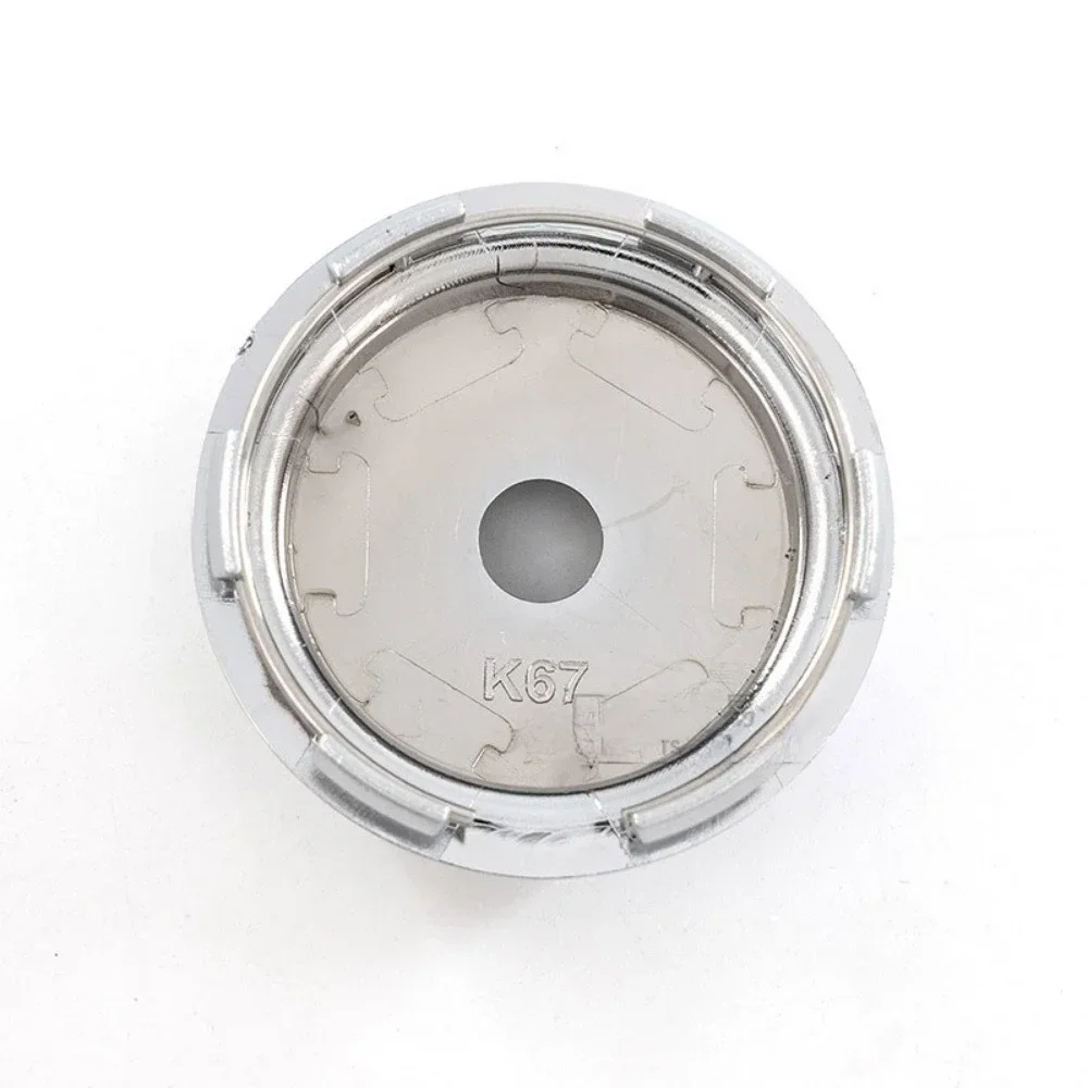 4pcs 67MM Clips 62MM Blank Car Wheel Center Caps Rim Hubcaps Dust Cover No Logo No Emblem Wheels Hub Cap Replace Car Accessories