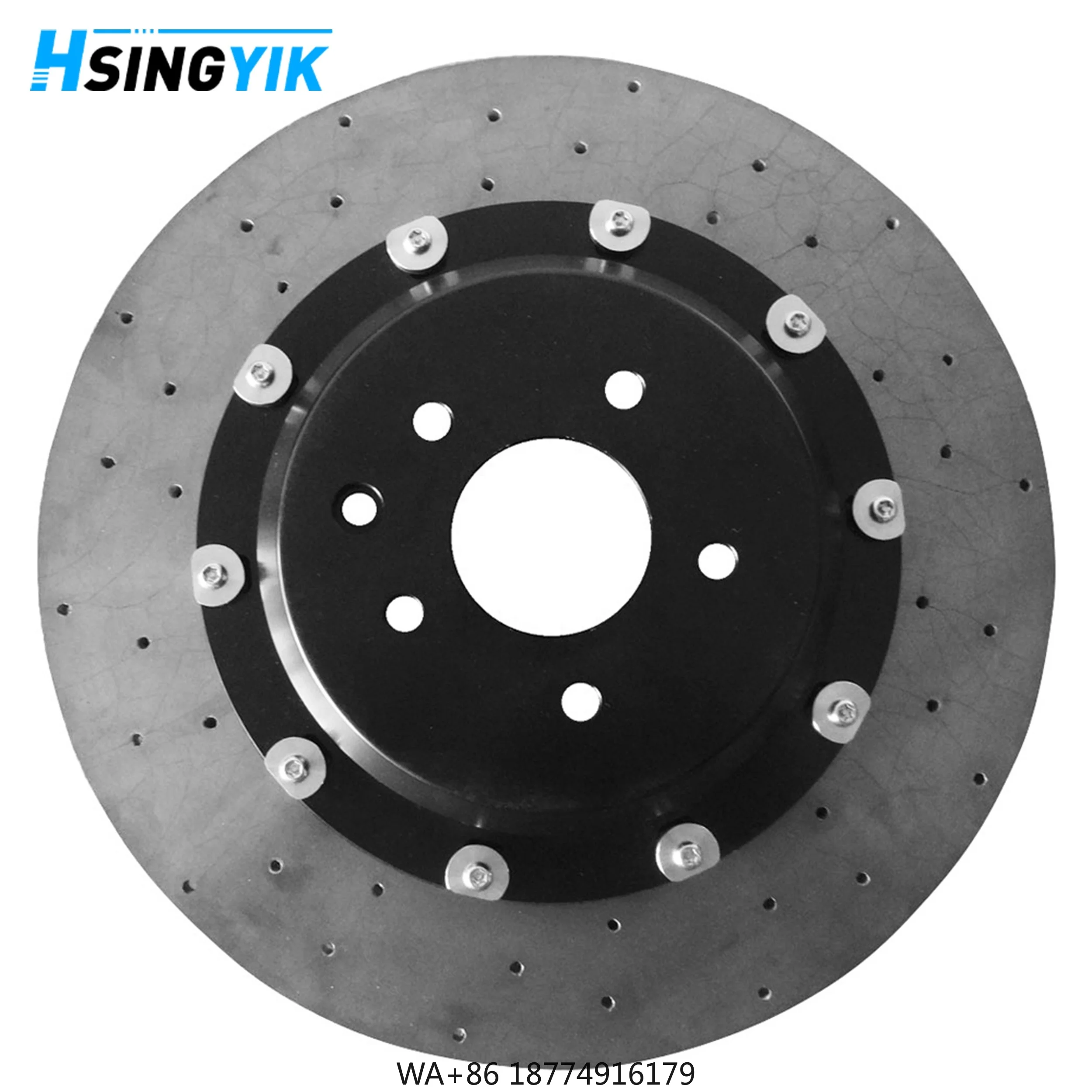

Low Dust Car Front OE HAT003 380*30mm Rear Carbon Ceramic Brake Disc for 35