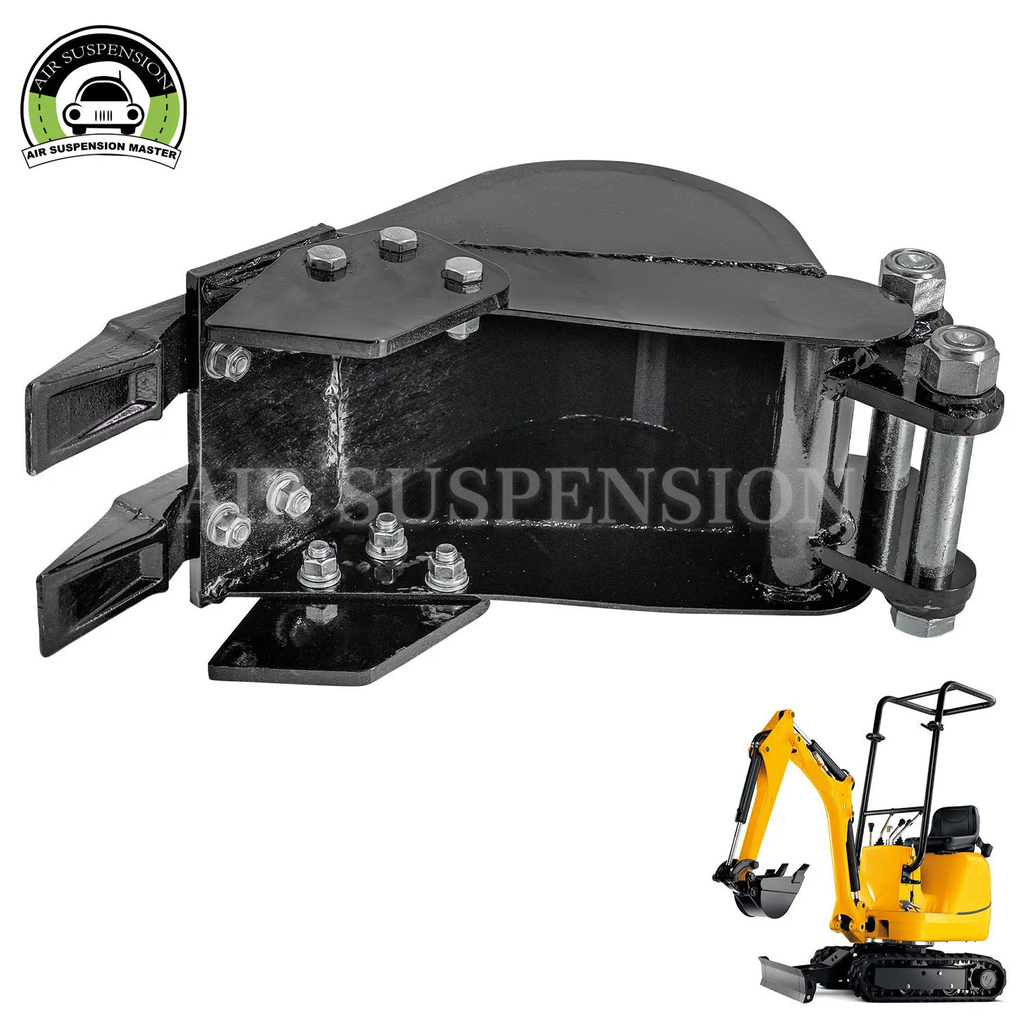 

200mm Narrow Trenching Bucket for Mini Excavators Small Digger Attachment